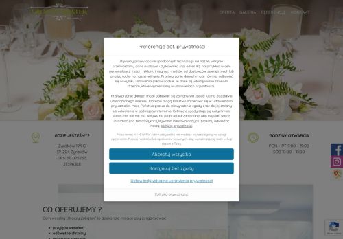 Uroczy Zakątek Dom Weselny